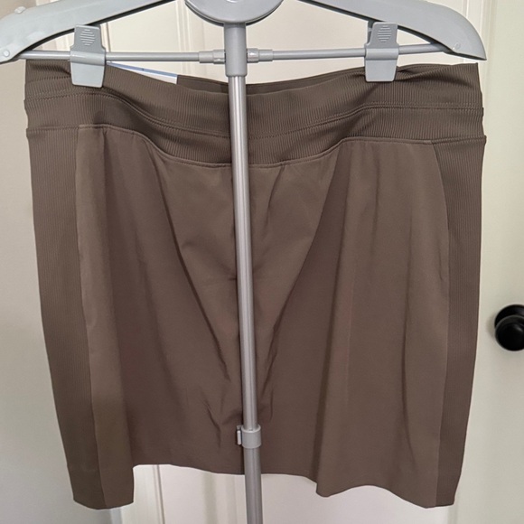 Taupe Stretch Skort - Picture 3 of 8